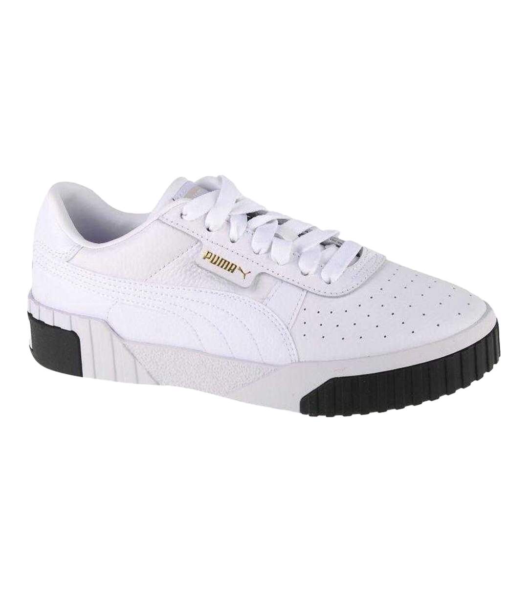 Baskets Motif/style Logo Cali Femme Blanc Puma-1