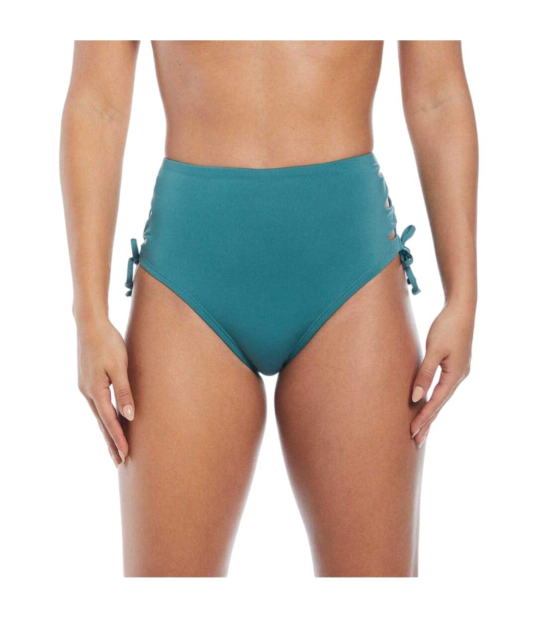 Bas De Maillot De Bain Cheeky Femme Vert Nike-1