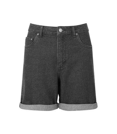 Wombat Womens/Ladies Denim Shorts (Black) - UTRW8960