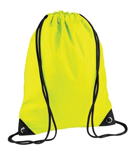 Sac De Gym 11 Litres Taille Unique Jaune Fluo Bagbase