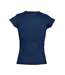 T-shirt Moon Femme Bleu Marine Français SOLS-2