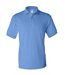 Polo À Manches Courtes Homme Bleu Gildan-1