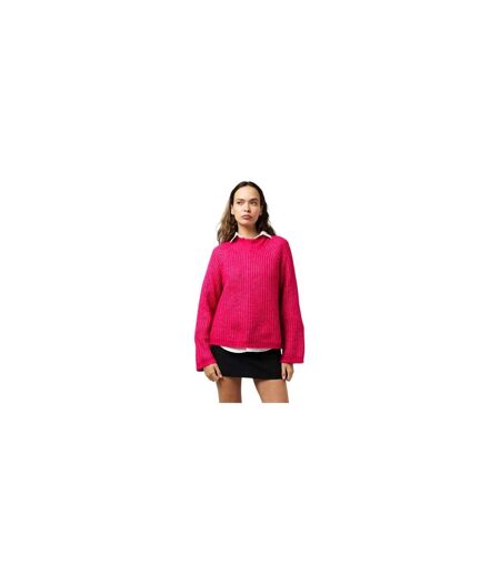 Unisex Adult Relaxed Fit Casual Sweatshirt Beetroot Purple Pieces