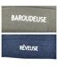 OZABI Bonnets Femme Fil Lurex Pailleté Message Brodé - Pack de 2 (Lot)-3