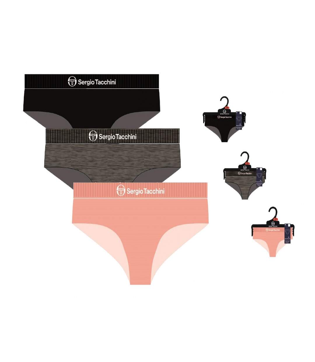 SHORTY Femme SERGIO TACCHINI Lot de 3 - Pack de 3-4