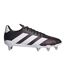 Mens Kakari Soft Ground Rugby Boots Black White Carbon Adidas-1