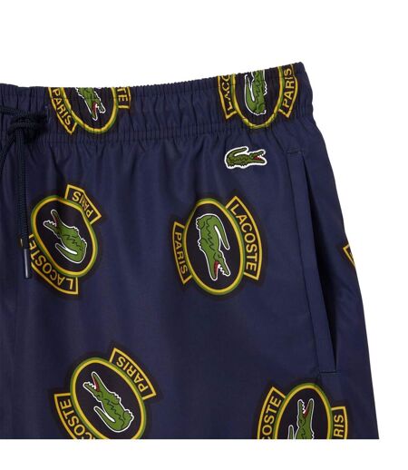 Mens Printed Swim Shorts Multicoloured Lacoste