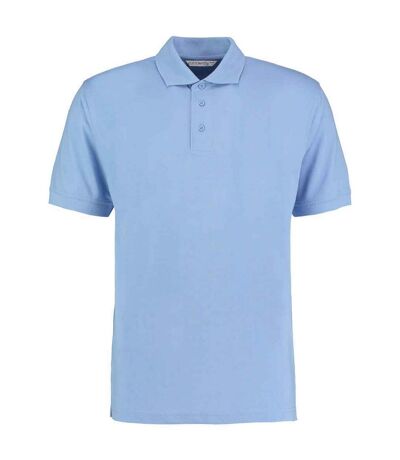 Polo klassic homme bleu clair Kustom Kit