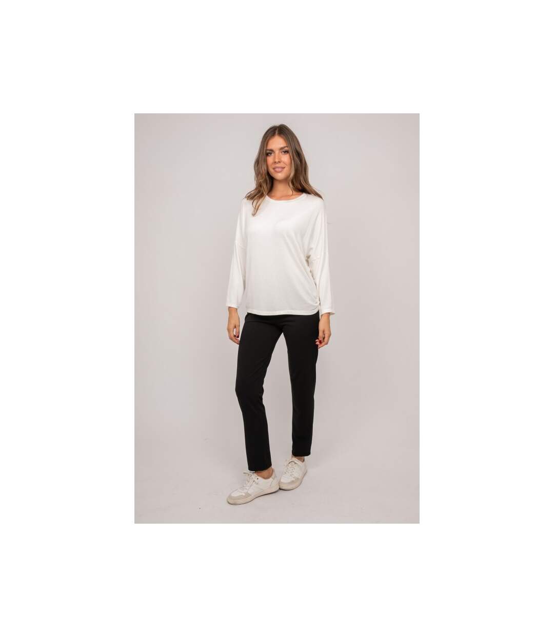 Top maille fine lien à nouer FENELLA - Dona X Lisa-4