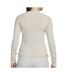 Sweat beige femme nike essntl - l-2