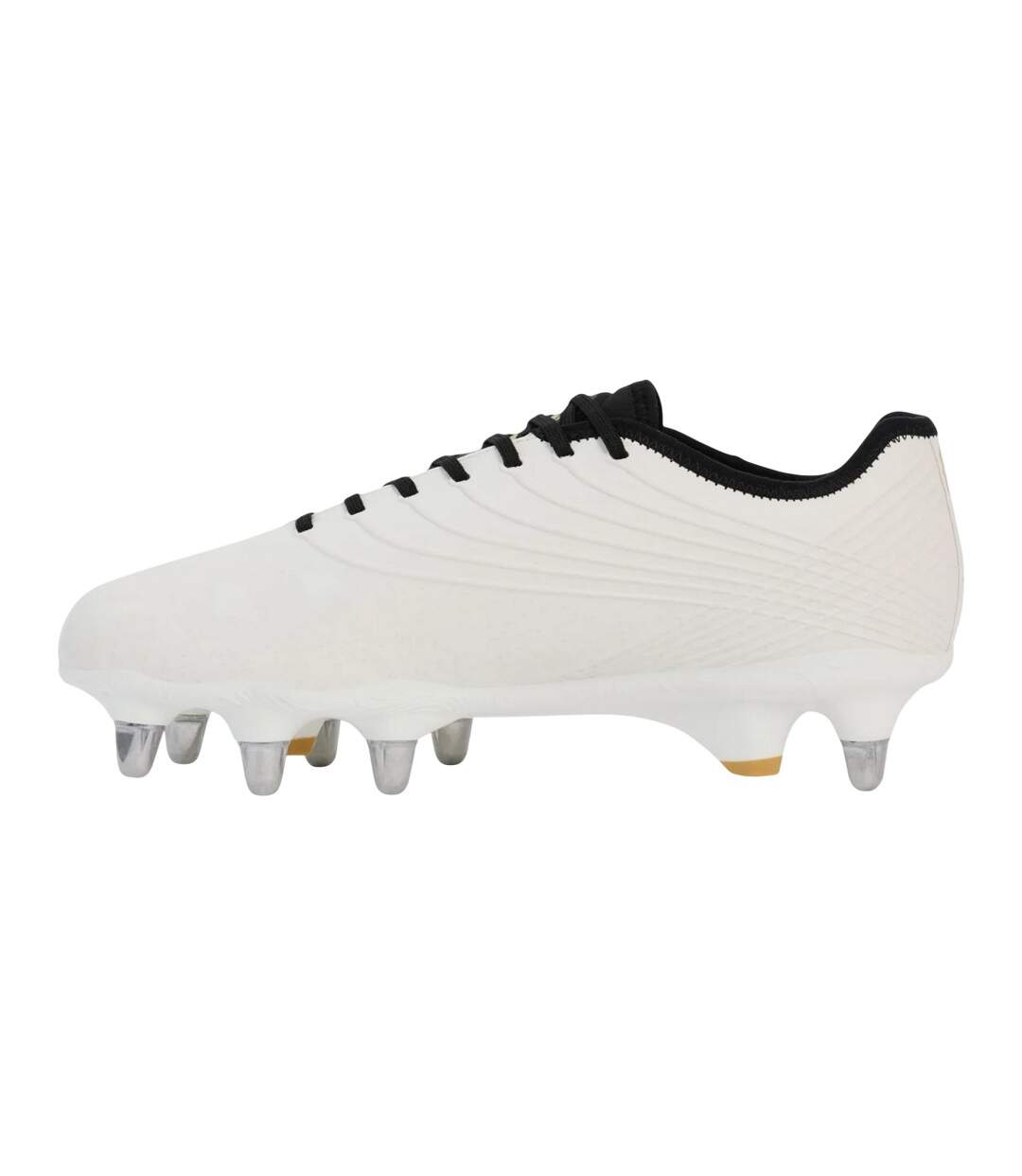 Unisex Adult Stampede Groundbreak Pro Soft Ground Rugby Boots White Black Canterbury-3