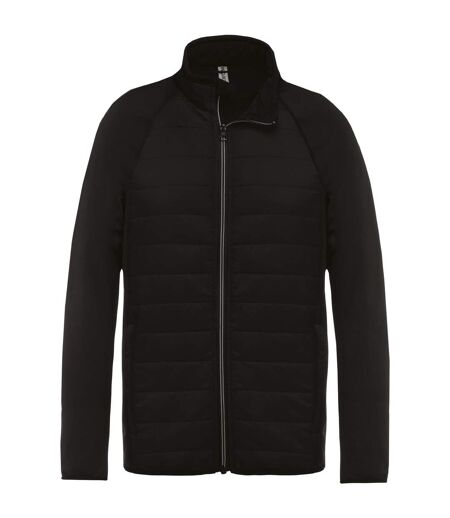 Kariban Proact Mens Dual Fabric Sports Jacket (Black/ Black) - UTRW6166