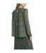 Womens/ladies Floral High-neck Long-sleeved Blouse Multicoloured Boss-3
