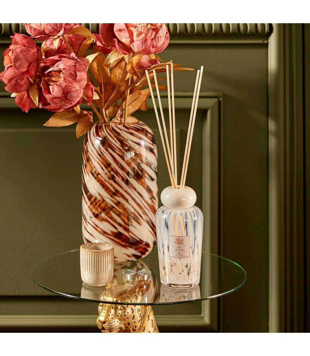 Diffuseur de Parfum en Verre Belli 2L Fleur de Lotus-3