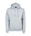 Sweat capuche hommes bleu glacier Tee Jays-1