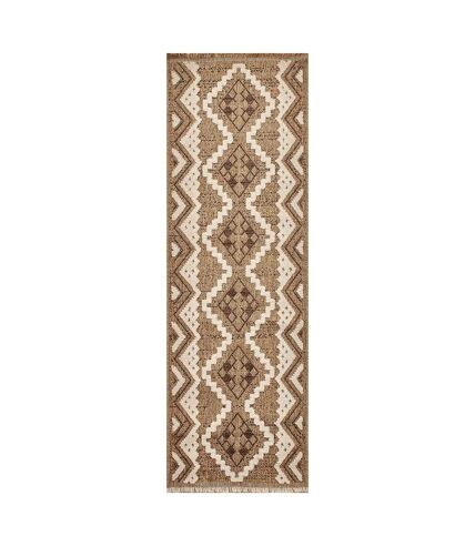 Tapis intérieur extérieur aspect jute marron Tijuana 9054 230 x 160 cm