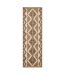 Tapis intérieur extérieur aspect jute marron Tulum 9054 170 x 120 cm