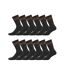 Lot de 12 paires de chaussettes haute de travail Tekl Black & Decker