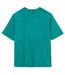 T-shirt Motif/style Délavé À L'acide Homme Bleu Sarcelle Noir Build Your Brand-2