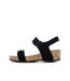 Sandales noires femme chattawak laspinas-1