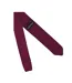 Jagger Knitted Polyester Tie One Size Burgundy Twisted Tailor-2
