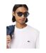 Mens Embroidered Logo T-shirt White Lacoste-4