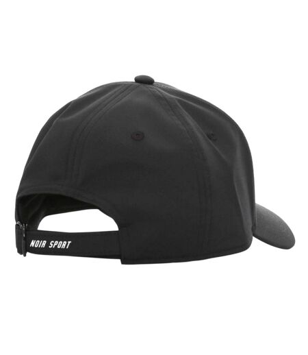 Mens Baseball Cap White Black Societe Noir