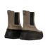 Womens/ladies Water Resistant Flatform Chelsea Boots Grey FitFlop-2