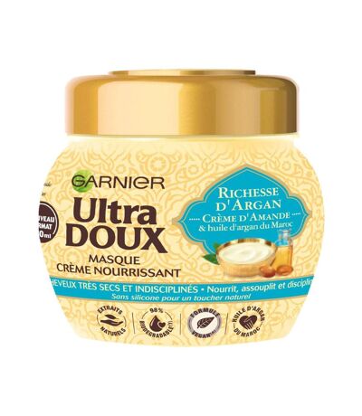 Masque crème nourissant garnier argan & amande - taille unique