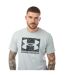 T-shirt Homme Gris Under Armour-4
