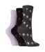 6 Pairs Ladies Multipack of Novelty Design Knitted Boot Socks | Autumn Socks-3