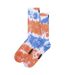 1 Pack Multi-Coloured Tie Dye Socks for Men and Women-1