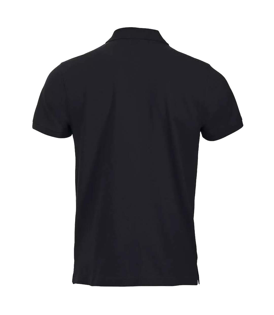 Unisex adult polo shirt black Lincoln-2