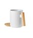 Mug avec couvercle majest taille unique blanc MidOcean-3