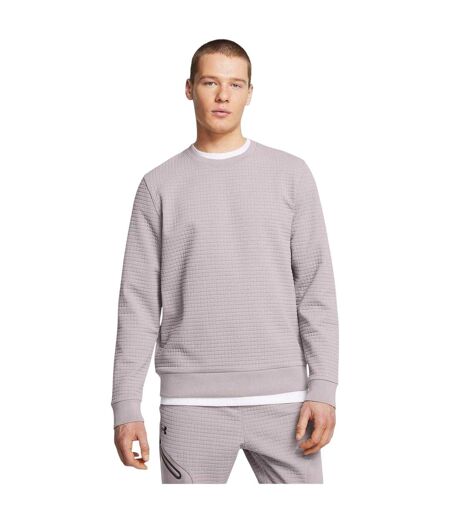 Sweat Motif/style Carré Homme Gris Under Armour