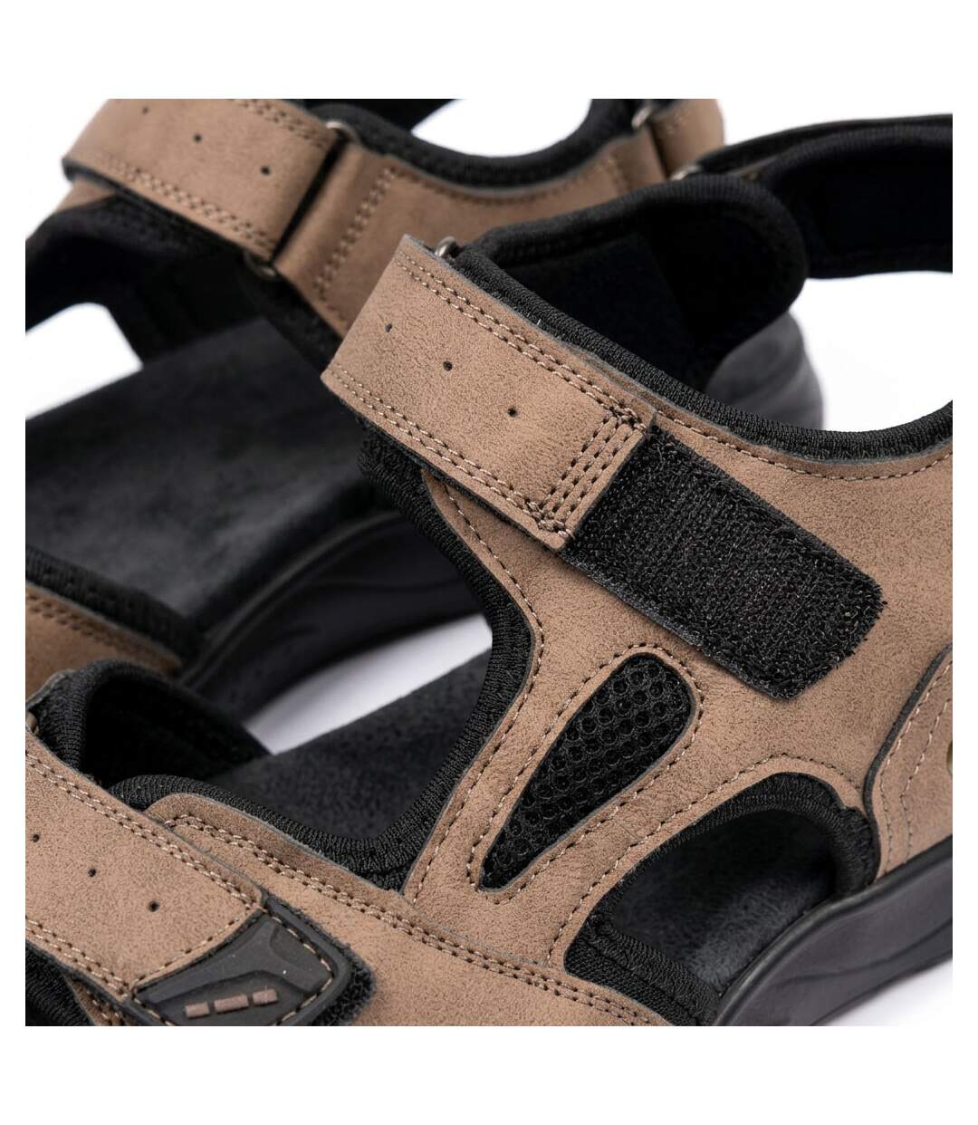 OZABI Sandales homme confort marche réglables semelle antidérapante-5