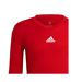 Maillot De Foot Manches Longues Team Base Homme Rouge Adidas-3