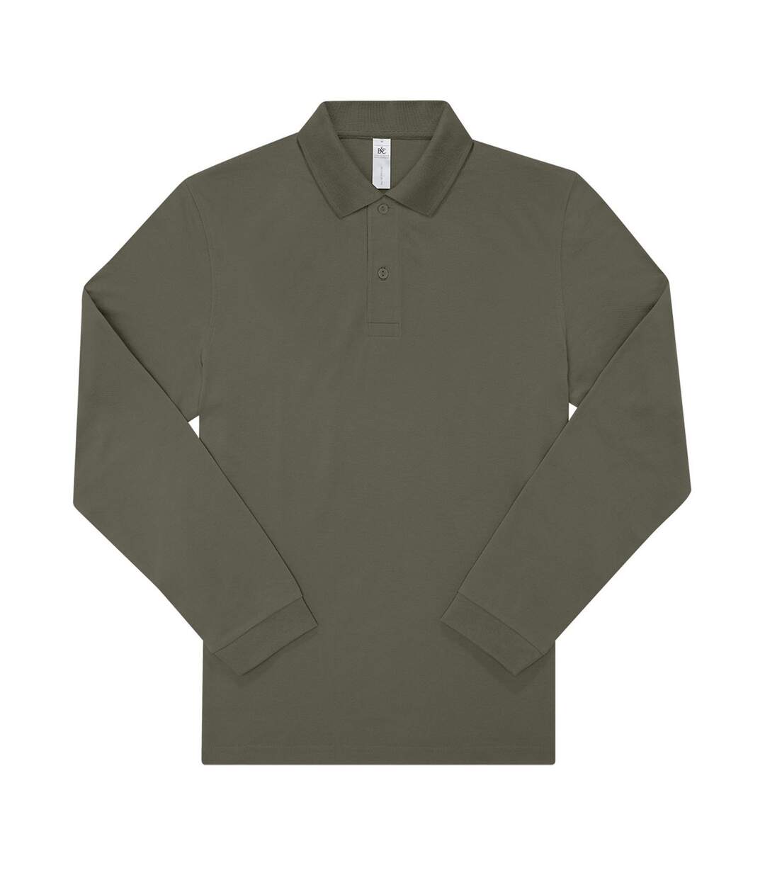 Polo Manches Longues My Polo Homme Kaki B&C-1