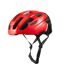 Casque de vélo adulte noir/rouge cairn prism ii - l-1
