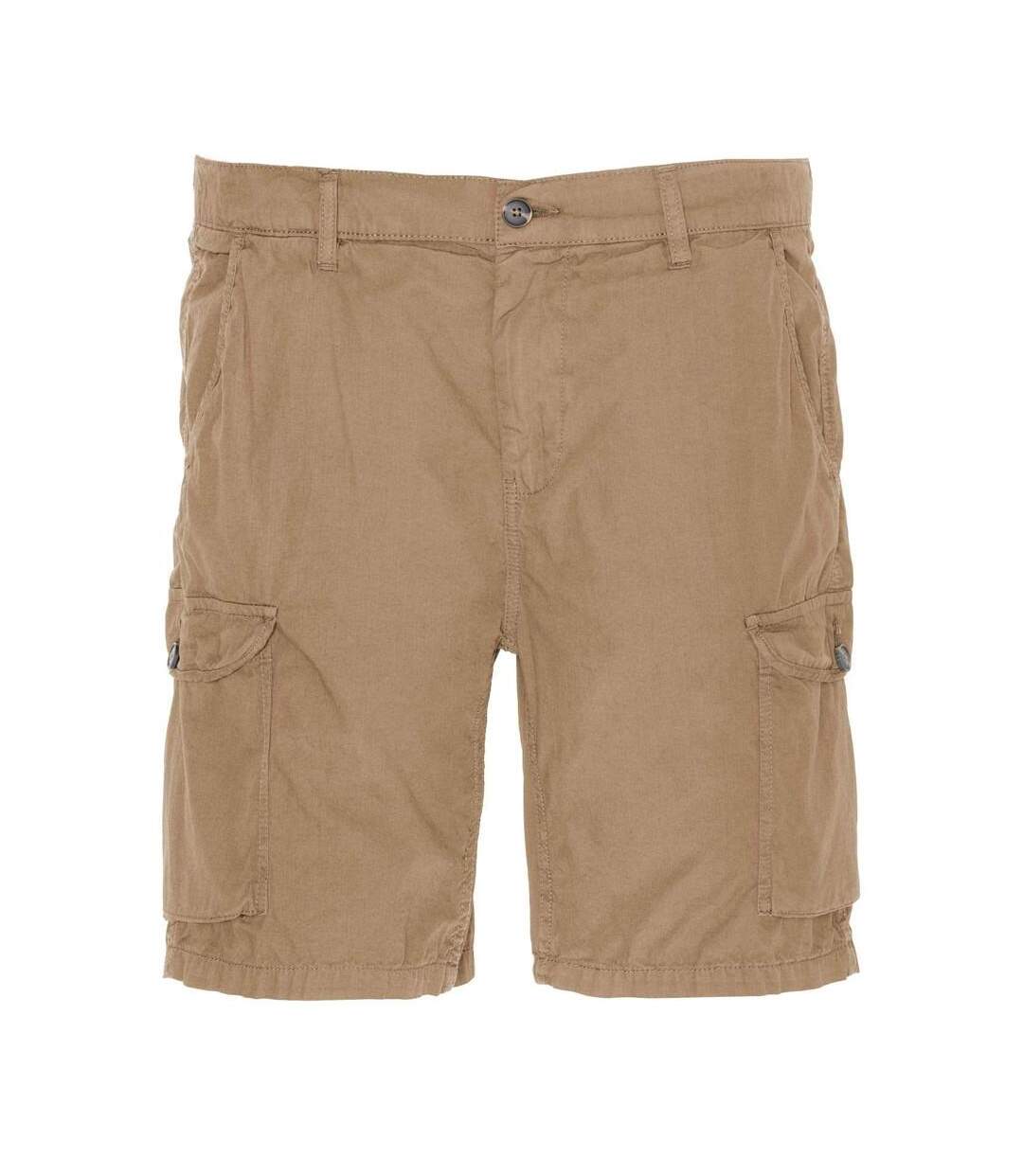 Short Beige Homme Schott Combat Canvas - 28-1