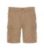 Short Beige Homme Schott Combat Canvas - 28