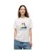 T-shirt Motif/style Plage Femme Blanc Cassé Tommy Jeans-4