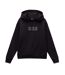 Sweat À Capuche Motif/style Logo Rectangulaire Femme Noir Napapijri-3