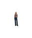 Womens/ladies Leopard Print Mesh Long-sleeved T-shirt Brown Beige Tommy Jeans-1