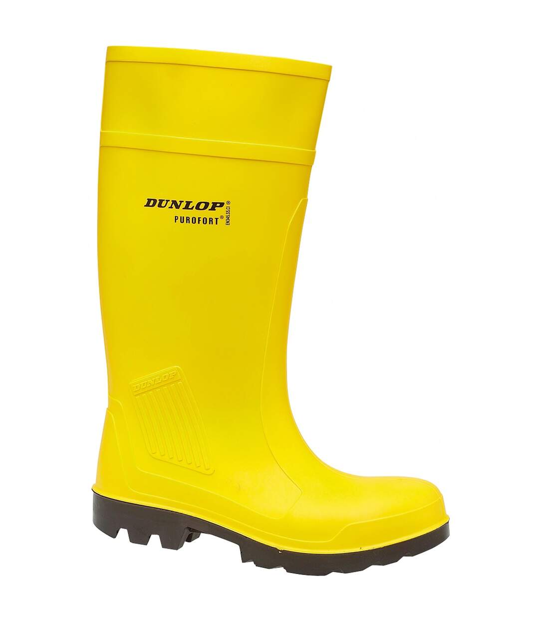 C462241 purofort full safety standard / mens boots / safety wellingtons yellow Dunlop