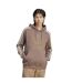 Mens Classic Mono Print Hoodie Brown Adidas-3