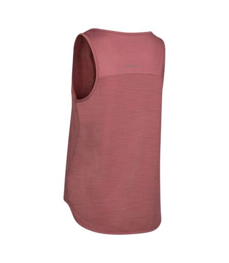 Womens/ladies kannal active tank top light mulberry Trespass