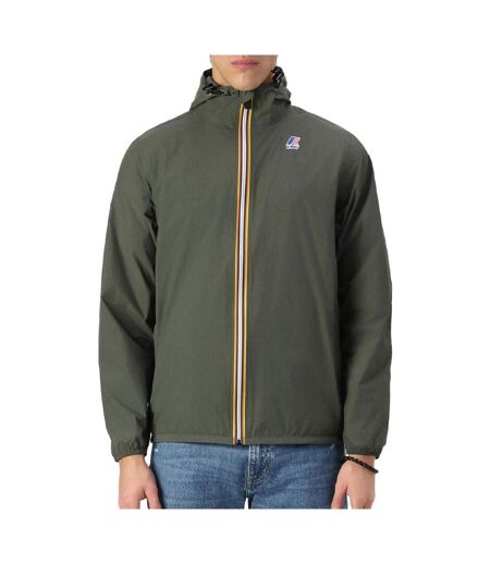 Veste coupe vent vert mixte k-way le vrai 4.0 claude
