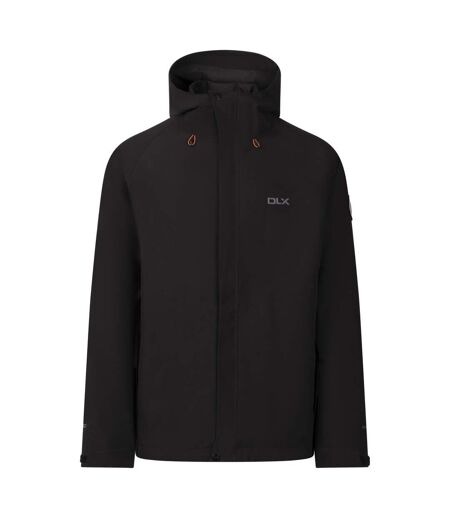 Mens frederic 3 in 1 raincoat black Trespass