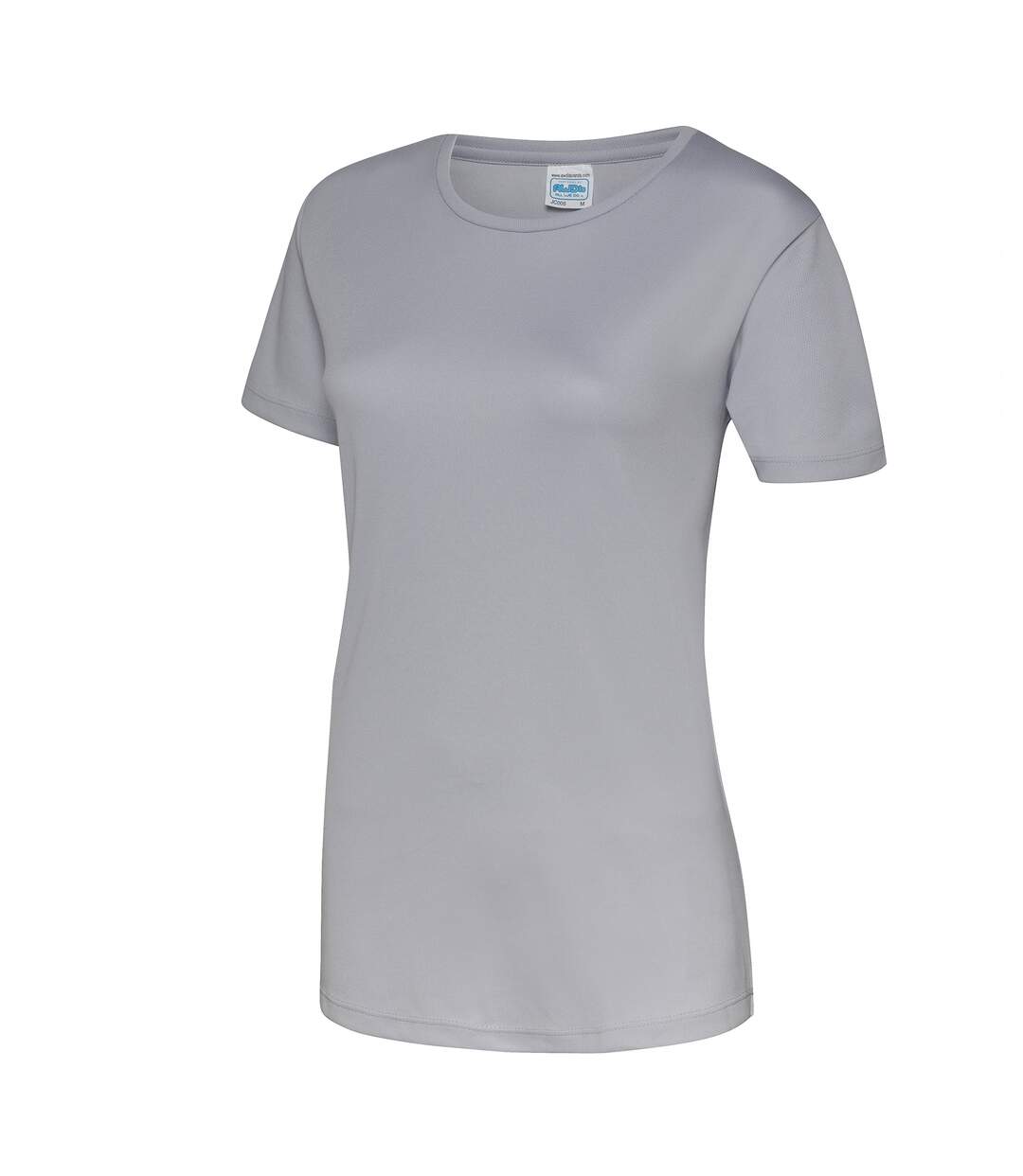 T-shirt de sport femme gris AWDis-1